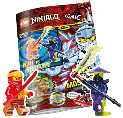 LEGO NINJAGO LEGACY COMIC N.9