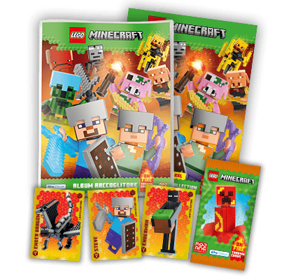 LEGO MINECRAFT ON FIRE TRADING CARD COLLECTION – Starter Pack